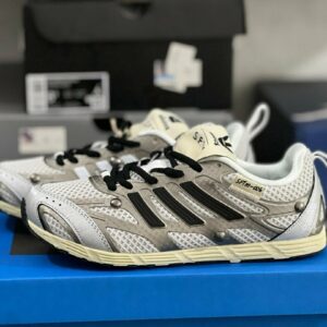 Adidas Adistar Racer SFY SFTM-006 Cloud White Metallic Silver Core Black Running Sneakers