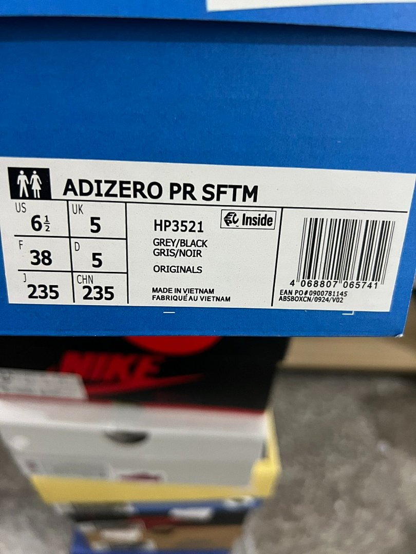 Adidas Adistar Racer SFY SFTM-006 Cloud White Metallic Silver Core Black Running Sneakers - Image 2