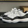 Air Jordan 11 Retro Low "Concord" Black White Men's Lifestyle Basketball Shoes 528895-153