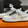 Louis Vuitton Nike Air Force 1 Low Virgil Abloh White Monogram N190 Sneakers Shoes