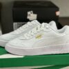 Puma CA Match White Gold 390771-01 Men's Women's Casual Lifestyle Sneakers Trainers Shoes