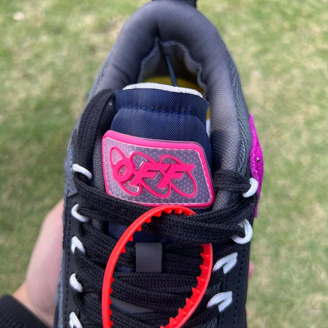 Off-White ODSY-1000 Black Grey Chunky Sneakers Men's Women's - Image 5