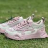 Off-White ODSY-1000 Pink White Cream Luxury Designer Chunky Sneakers