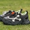 Off-White ODSY-1000 Black White Arrows Green Accent Sneakers Trainers