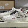 Nike Air Force 1 Low White Red Black Dragon Special Edition Sneakers