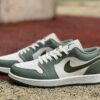 Nike Air Jordan 1 Low Vintage Green Sail Dark Green Olive Sneakers Shoes DJ0341-100