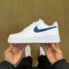 Nike Air Force 1 '07 Low White Royal Blue Sneakers DM0576-100 Men's Women's Casual Trainers AF1