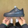 Nike Air Force 1 Low Custom Black Vibram Sole Sneakers AF1