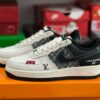 Louis Vuitton x Nike Air Force 1 Low Virgil Abloh White Black Sail Luxury Sneakers