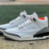 Nike Air Jordan 3 Retro 'White Cement Reimagined' Men's Shoes - White Fire Red Cement Grey Black Elephant Print Sneakers DN3707-100